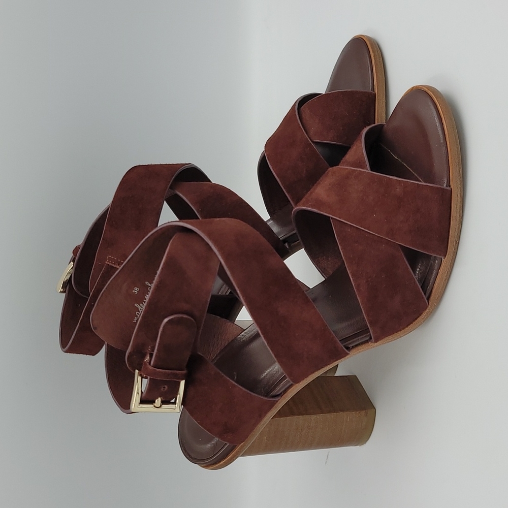 - Joie suede heel sandals Sz 38